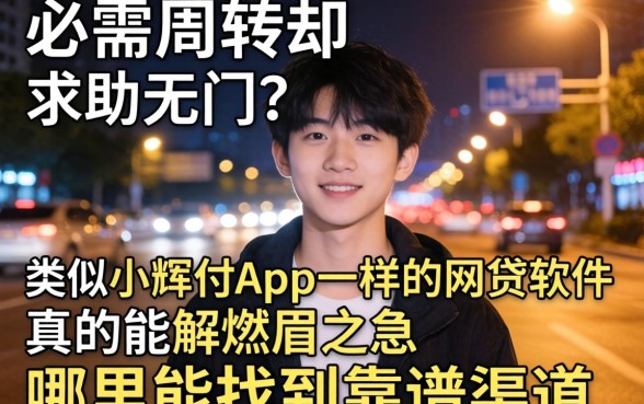 深夜急需周转却求助无门?类似小辉付app一样的网贷软件真的能解燃眉之急吗?哪里能找到靠谱渠道?