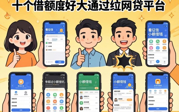 我试了十个所谓额度大好通过的网贷平台，发现不看征信小额借钱的软件背后全是坑