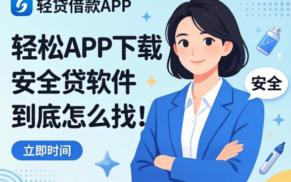 像轻松贷借款app下载一样安全的网贷软件，到底怎么找？