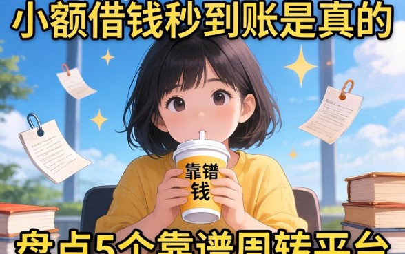 急需用钱怎么办?小额借钱秒到账是真的吗?盘点5个靠谱周转平台