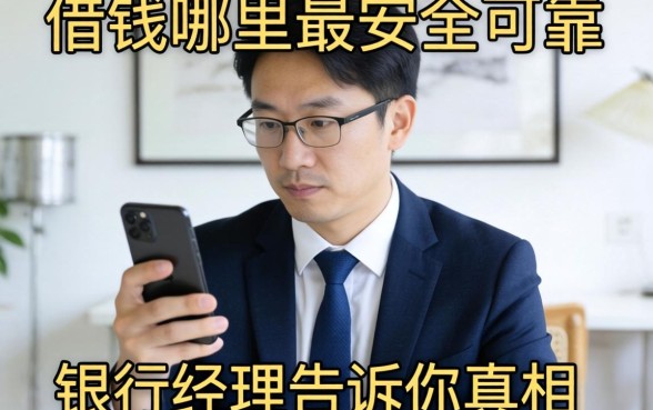 手机借钱哪里最安全可靠？银行经理告诉你真相