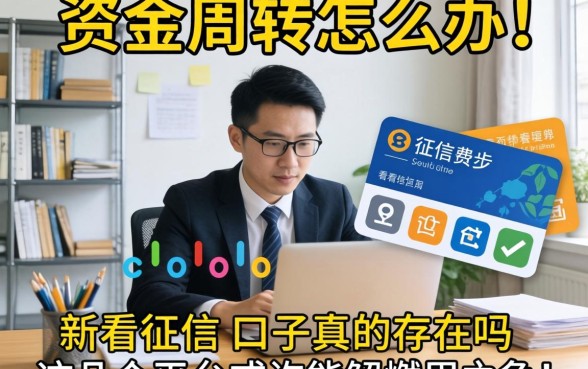 急需资金周转怎么办？不看征信的口子真的存在吗？这几个平台或许能解燃眉之急！