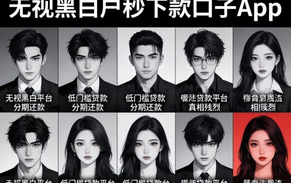 我试了十个所谓无视黑白户秒下款口子app，发现低门槛贷款平台分期还款的真相很残酷