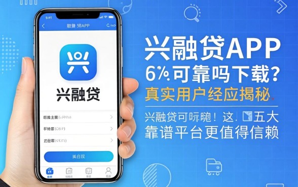 兴融贷app可靠吗下载？真实用户经历揭秘，这五大靠谱平台更值得信赖
