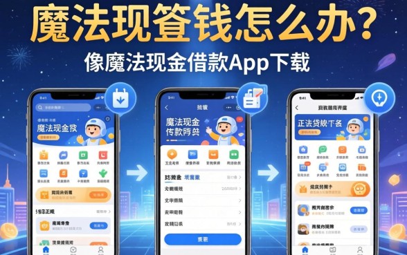 急需用钱怎么办?像魔法现金借款app下载一样正规的贷款软件有哪些?这五个平台靠谱又安心