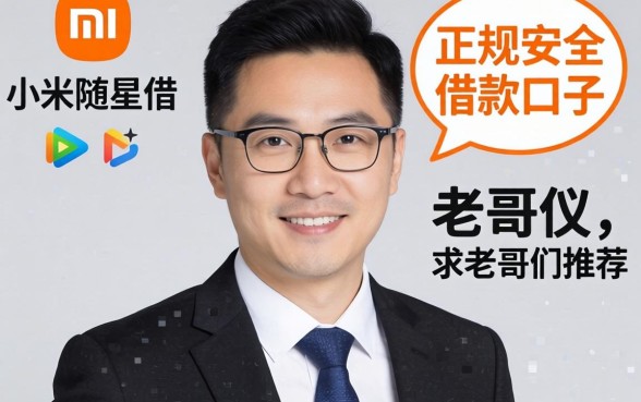 有没有类似小米随星借那样正规安全的借款口子？求老哥们推荐几个靠谱的！