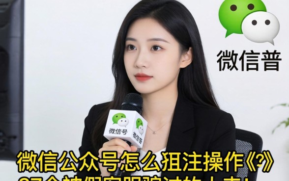 关注微信公众号怎么操作?我采访了37个被假客服骗过的人