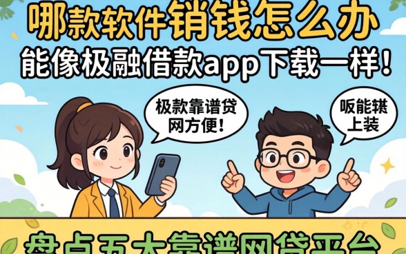 急需用钱怎么办？哪款软件能像极融借款app下载一样方便？盘点五大靠谱网贷平台