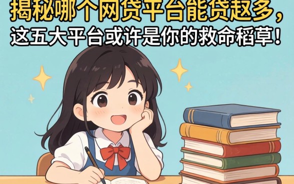 急需大额资金周转？揭秘哪个网贷平台能贷最多，这五大平台或许是你的救命稻草！