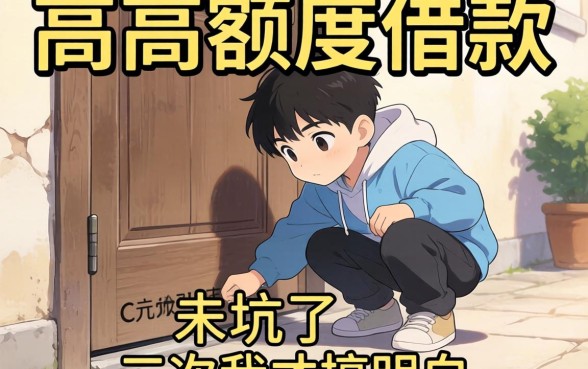 门槛低的高额度借款有哪些？被坑了三次我才搞明白