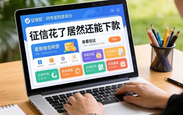 我征信花了居然还能下款，这些不看征信的网贷软件到底靠不靠谱