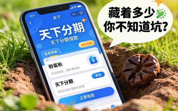 类似天下分期一样的借款软件,藏着多少你不知道的坑?