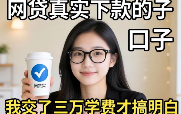 找网贷真实下款的口子，我交了三万学费才搞明白