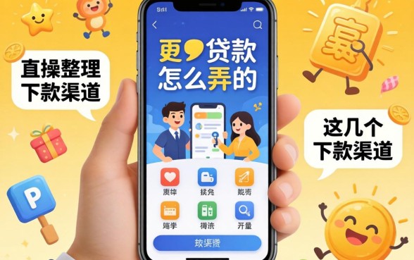 手机贷款怎么弄的？实操整理这几个下款渠道