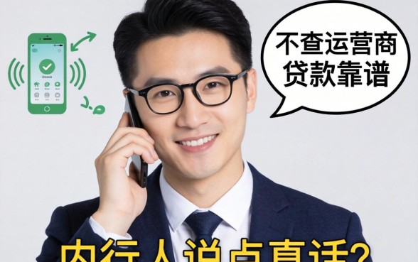 不查通话不查运营商的贷款靠谱吗？内行人说点真话