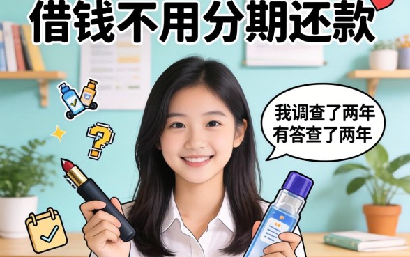 哪里借钱不用分期还款？我调查了两年，答案可能和你想的不一样