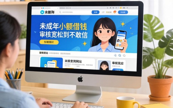 揭秘几个未成年小额借钱网站，审核宽松到不敢信