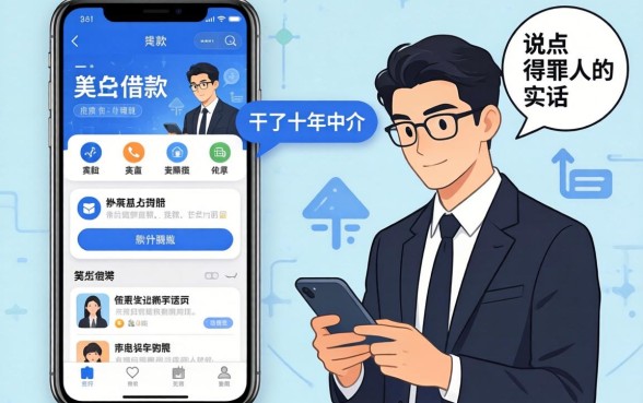 大额借款的哪些平台好？干了十年中介，说点得罪人的实话