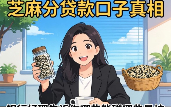 2026纯芝麻分贷款口子真相：银行经理告诉你哪些能碰哪些是坑