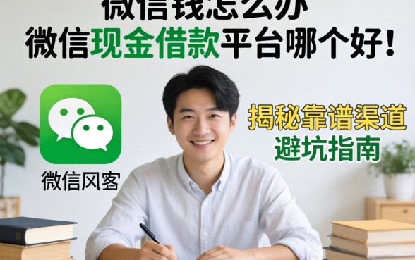 急需用钱怎么办?微信现金借款平台哪个好?揭秘靠谱渠道与避坑指南