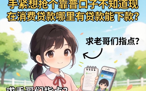 手头紧想找个靠谱口子，不知道现在消费贷款哪里有贷款能下款？求老哥们指点！