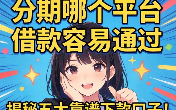 急需用钱怎么办?分期哪个平台好借款容易通过?揭秘五大靠谱下款口子!