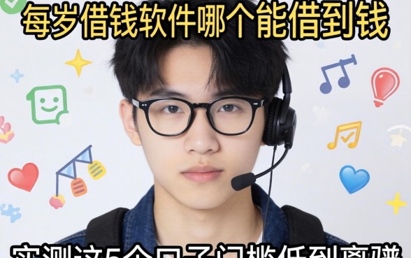 不满18岁借钱软件哪个能借到钱?实测这5个口子门槛低到离谱