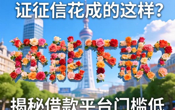 征信花成这样还能下款?揭秘借款平台门槛低的有哪些