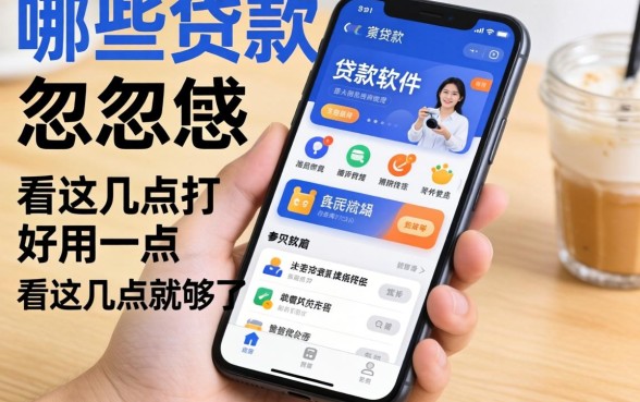 别被广告忽悠：哪些手机贷款软件好用一点，看这几点就够了