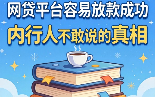 哪些网贷平台容易放款成功?内行人不敢说的真相
