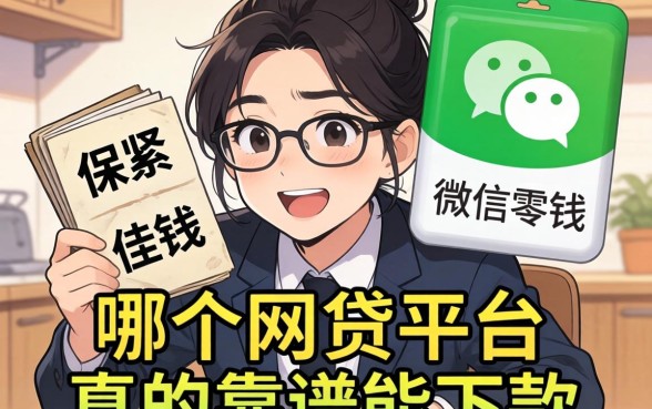 手头紧想借钱到微信零钱，哪个网贷平台真的靠谱能下款？