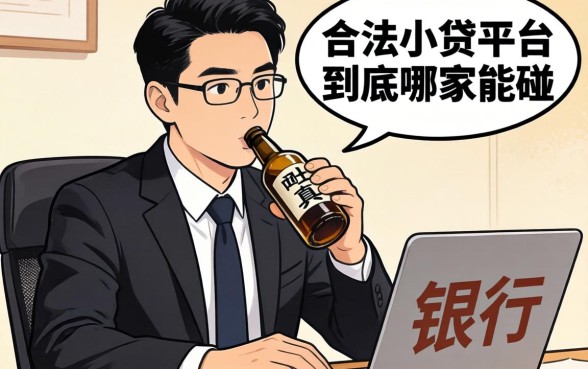 银行经理酒后吐真言:合法小贷平台到底哪家能碰