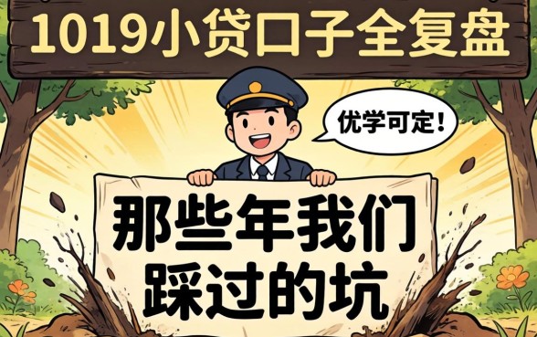 2019年小贷口子全复盘：那些年我们踩过的坑