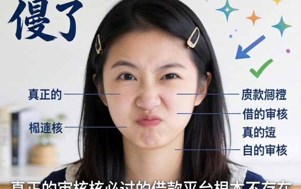 别傻了,真正的不审核必过的借款平台根本不存在