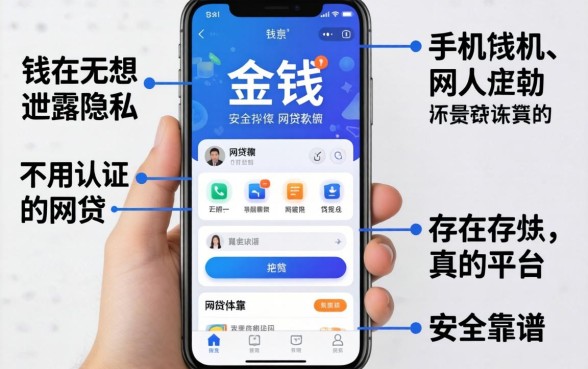 急需用钱却不想泄露隐私？不用认证手机的网贷软件真的存在吗？安全靠谱的平台有哪些？