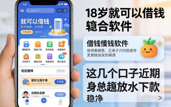 揭秘未满18岁就可以借钱的软件，这几个口子近期放水下款稳
