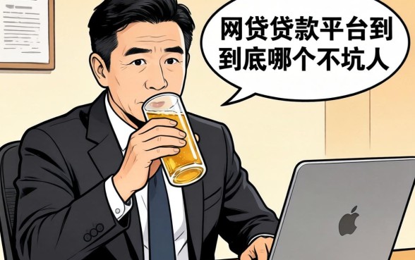 银行经理酒后吐真言:网贷的贷款平台到底哪个不坑人