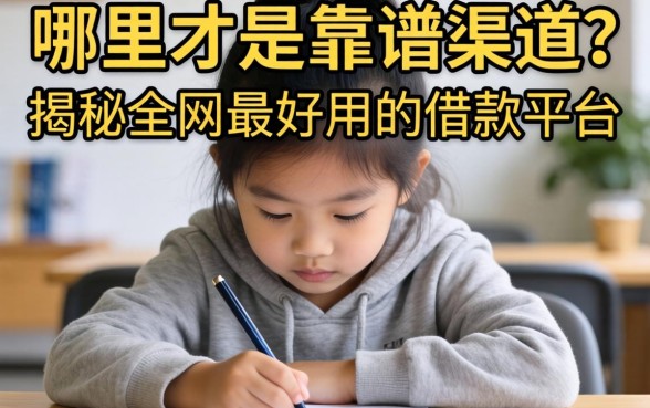 急需用钱却四处碰壁？哪里才是靠谱渠道？揭秘全网最好用的借款平台有哪些？