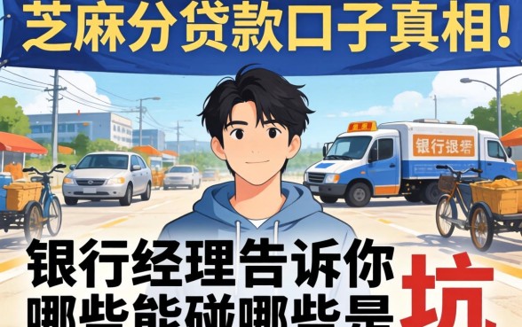 2026纯芝麻分贷款口子真相：银行经理告诉你哪些能碰哪些是坑