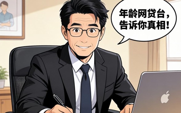 有没有无视年龄的网贷平台？银行经理告诉你真相