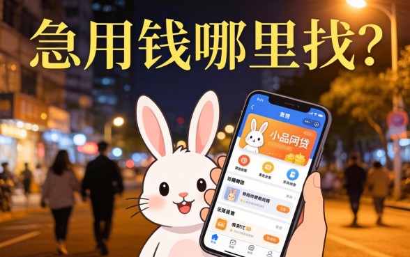 深夜急用钱哪里找？类似小兔优品一样的网贷软件还有哪些靠谱选择？