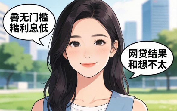 我试了那些所谓无门槛利息低的网贷，结果和想的不太一样