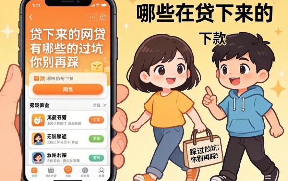 容易贷下来的网贷有哪些平台可以下款?我踩过的坑你别再踩