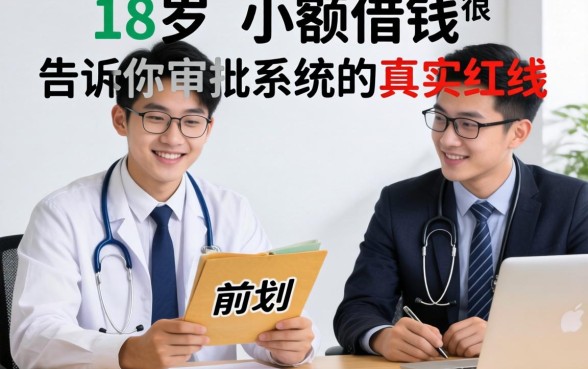 刚满18岁想小额借钱？银行经理告诉你审批系统的真实红线