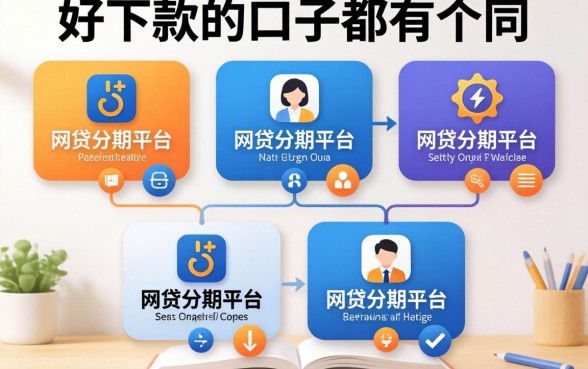 我整理了五个网贷分期平台，发现好下款的口子都有个共同点
