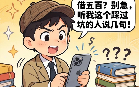 在哪里可以借五百？别急，听我这个踩过坑的人说几句