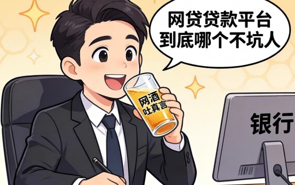 银行经理酒后吐真言:网贷的贷款平台到底哪个不坑人