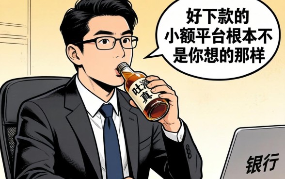 银行经理酒后吐真言:好下款的小额平台根本不是你想的那样