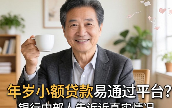 60岁小额贷款易通过平台？银行内部人告诉你真实情况