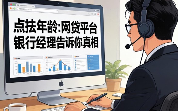 有没有无视年龄的网贷平台？银行经理告诉你真相